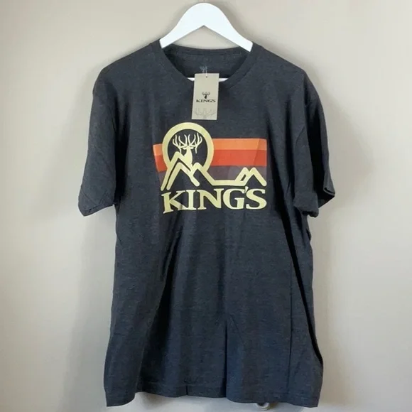 King's Sunrise Tee Heather Graphite - Picture 2 of 3